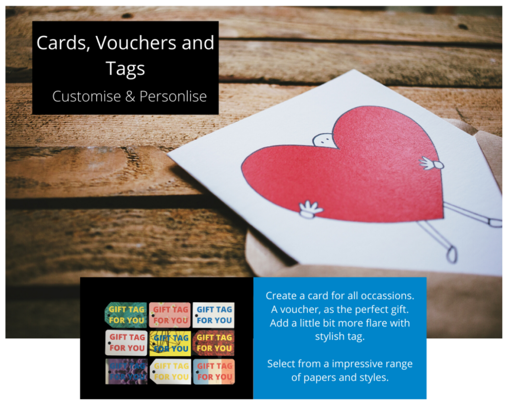 Card, Vouchers and Tags