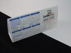 Printed Desktop Tent Calendar