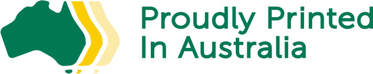 Proudly Printed In Australia Logo