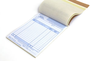 Invoice and Receipt NCR Book